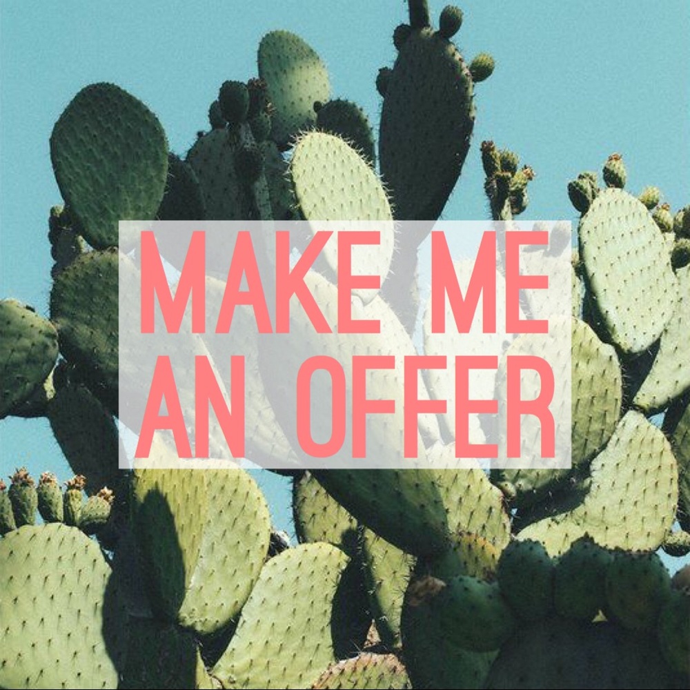Reasonable offers welcome!